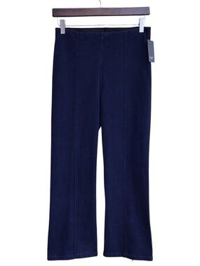 Lysse Lizette Bow Detail Cropped Denim in Dark Indigo NEW